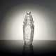 A CARVED ARCHAISTIC ROCK CRYSTAL VASE AND COVER - Foto 1