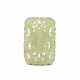 A RETICULATED YELLOW JADE `ABSTINENCE’ PLAQUE - фото 1