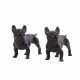 Zwei Bulldoggen aus Bronze - фото 1