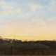 Reimer Riediger (1942 - 1991, Deutschland). Landschaft mit Sonnenuntergang - photo 1