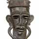 Bronzemaske Ashanti Ghana. - фото 1