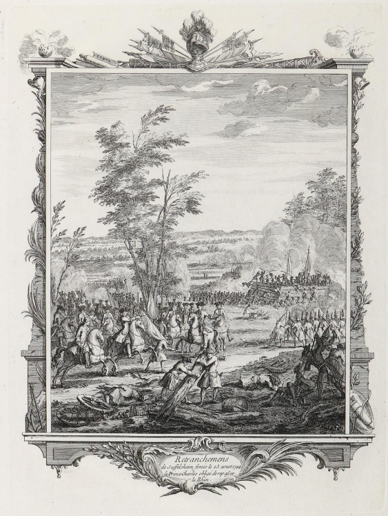 Österreichischer Erbfolgekrieg. — Katalog A126 Künstlergraphik Foto