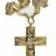 RUSSIAN SILVER-GILT PENDANT CROSS IN THE VERSION OF PAUL I. - фото 1