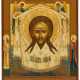FINELY PAINTED RUSSIAN ICON SHOWING THE MANDYLION OF CHRIST - photo 1