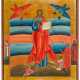 VERY RARE RUSSIAN ICON SHOWING A PRAISE TO CHRIST - фото 1