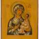 RUSSIAN ICON SHOWING THE MOTHER OF GOD TICHVINSKAYA - Foto 1