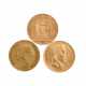 Frankreich / GOLD - 3 x 20 Francs. 20 Francs 1806 A - фото 1