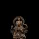Figur einer tantrischen Gottheit aus Kupfer - photo 1