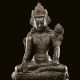 Seltene und große Steinfigur des Padmapani - photo 1