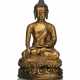 Feuervergoldete Bronze des Buddha - фото 1