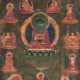 Thangka des Buddha Shakyamuni und Thangka des Avalokiteshvara und Shakyamuni - photo 1