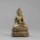 Sitzender Buddha Shakyamuni aus Bronze - photo 1