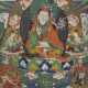 Thangka auf Holzgrund mit Darstellung des Padmasambhava - Foto 1