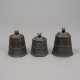 Drei hexagonale Glocken aus Bronze - фото 1