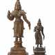 Zwei Bronzen der Sri Devi - Foto 1