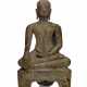 Bronze des Buddha Shakyamuni im Meditationssitz - photo 1