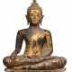 Große Bronze des Buddha Shakyamuni - photo 1