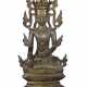 FIGUR EINES BUDDHA, BRONZE, - фото 1