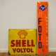 Zwei Emailschilder: SHELL VOLTOL u. Agfa Foto. - фото 1