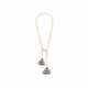 SEAMAN SCHEPPS CULTURED PEARL, SAPPHIRE, AND MOTHER-OF-PEARL TASSEL NECKLACE - photo 1