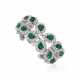 NO RESERVE | EMERALD AND DIAMOND BRACELET - фото 1