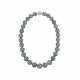 ASSAEL GRAY CULTURED PEARL AND DIAMOND NECKLACE - photo 1