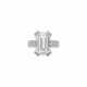 IMPORTANTE BAGUE DIAMANT DE 8.01 CARATS ET DIAMANTS - photo 1