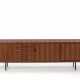 Sideboard with sliding and pivot door cabinets, five drawers | - Foto 1