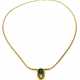 COLLIER, 750Gelbgold, DIAMANT C.0,2, - photo 1