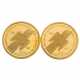GOLD: Ostgotische Goldfiebel auf 2 x 5 DM Medaillen - фото 1