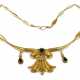 GOLD-COLLIER MIT SAPHIREN, - Foto 1