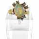 OPAL-DIAMANT-RING, 750 GELB- - фото 1