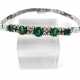 SMARAGD-DIAMANT-ARMBAND, - Foto 1