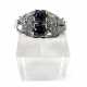 SAPHIR-DIAMANT-RING, 585 WEISS - photo 1