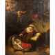 PAINTER/IN 19th century, copy after Flemish old master, "Holy Family", - фото 1