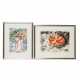 CHAGALL, MARC (1887-1985), "Derriere le Miroir" 1972 and 2 lithographs, - Foto 1