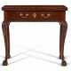 A CHIPPENDALE CARVED MAHOGANY CARD TABLE - photo 1
