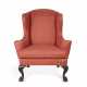 A CHIPPENDALE CARVED MAHOGANY EASY CHAIR - фото 1