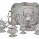 AN AMERICAN SILVER SIX-PIECE TEA AND COFFEE SERVICE AND TRAY - Foto 1