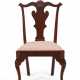 A CHIPPENDALE MAHOGANY SIDE CHAIR - фото 1