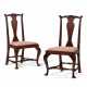 A PAIR OF CHIPPENDALE MAHOGANY SIDE CHAIRS - Foto 1