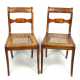 2 Biedermeier Stühle um 1840 - фото 1