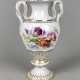 Meissen Schlangenhenkel Vase *Blumenbouquet* - фото 1