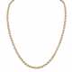 Collier chain with individual jewelry clasp with diamond ca. 0,35 ct - photo 1