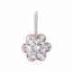 Solitaire pendant with diamond of approx. 1.15 ct, - фото 1