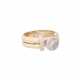 Solitaire ring with diamond of approx. 0.75 ct, - Foto 1