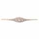 Art Deco stick brooch with diamonds - Foto 1