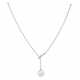 GELLNER necklace with South Sea pearl and diamonds totaling approx. 0.18 ct, - фото 1