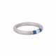 BUNZ tension ring with diamond ca. 0,27 ct (hallmarked), - Foto 1