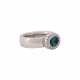 JOCHEN POHL ring with oval faceted tourmaline, 1.33 ct, - Foto 1